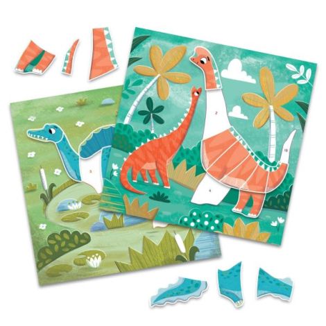Carte Stickere Dinozauri Galt - 150 Abtibilduri Reutilizabile - imagine 4