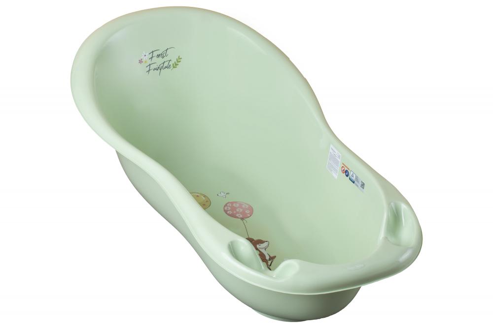 Cadita baie bebe 86cm Tega Baby Forest Verde