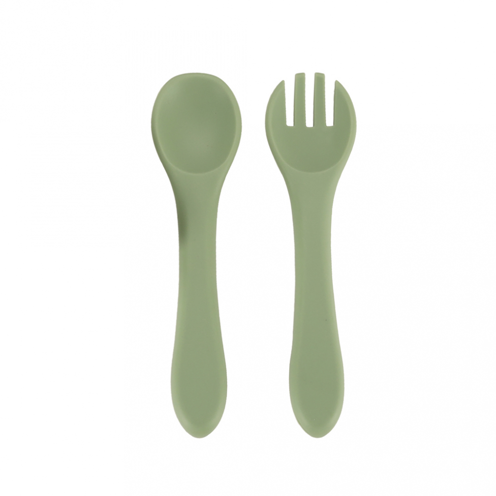 Set 8 piese Ikonka Green Owl - Diversificare Hrană - imagine 11