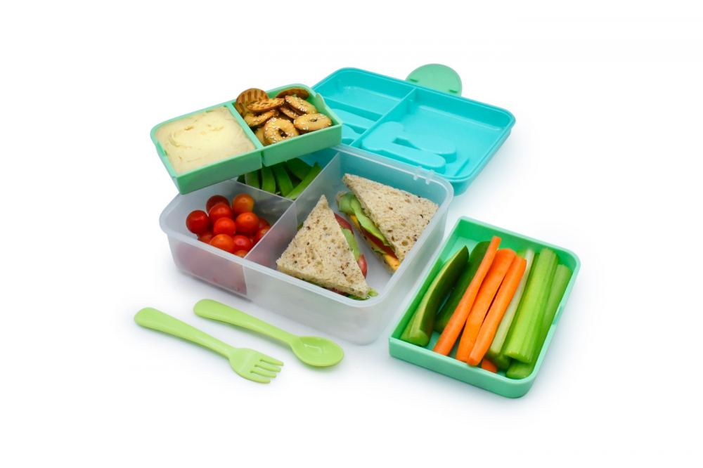 Cutie Pranz Bento 2 Nivele Melii Bluemintlime - imagine 4