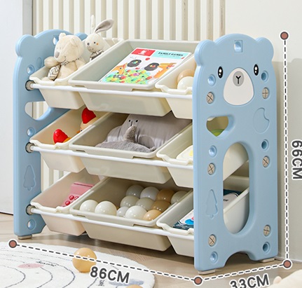 Organizator Jucării Copii Nichiduta Garden, 3 Nivele