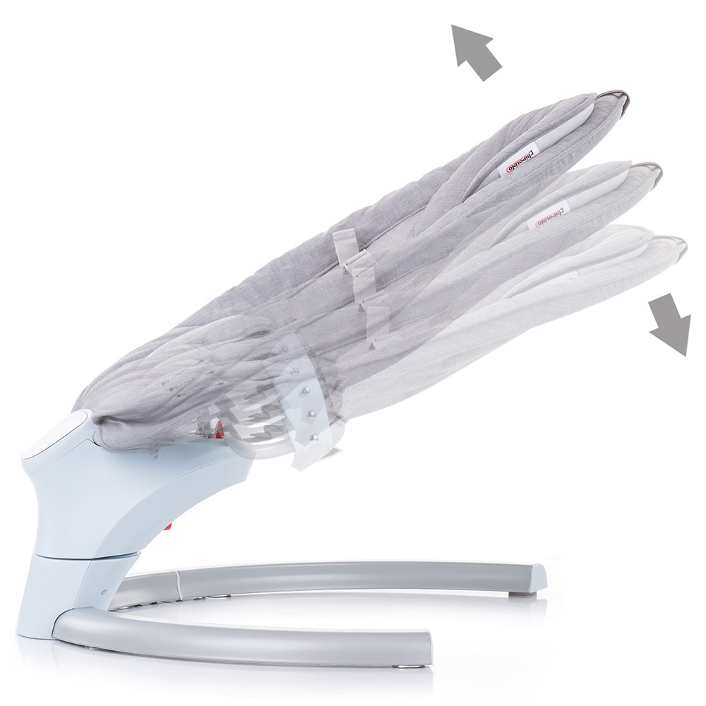 Leagan electric Chipolino Yoga Mist, 3 pozitii, 0-6 luni - imagine 3