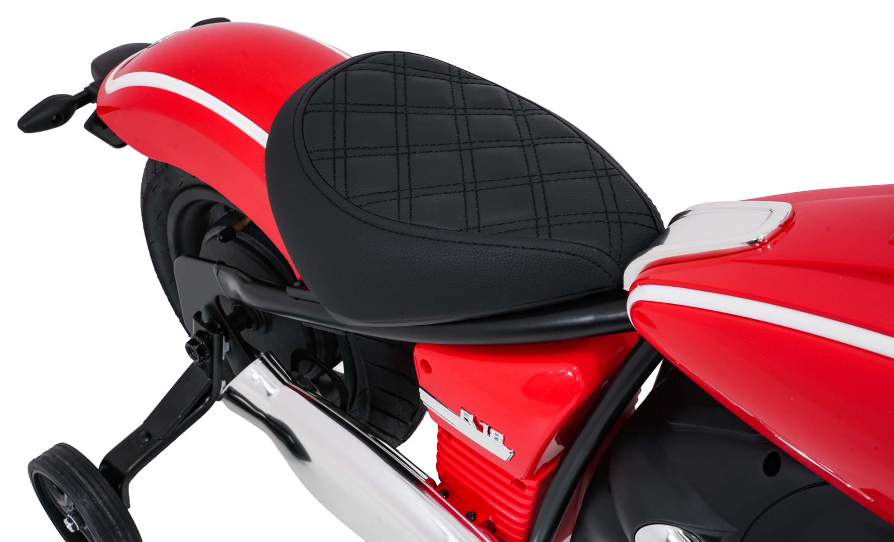 Motocicleta electrica pentru copii BMW R18 24 Volti 200W, viteza 4-16 km/h (sx8628) Rosu - Autokids.ro - imagine 5