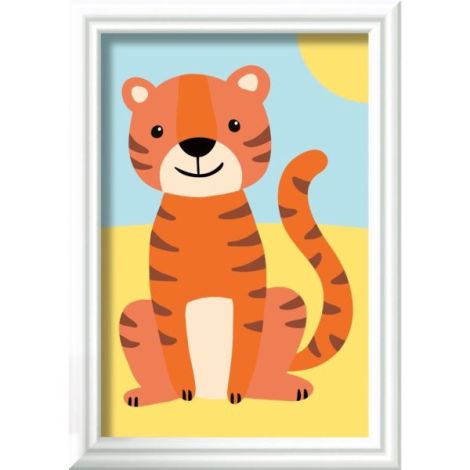 Ravensburger CreArt Tigru - Pictura pe numere Kids - imagine 3