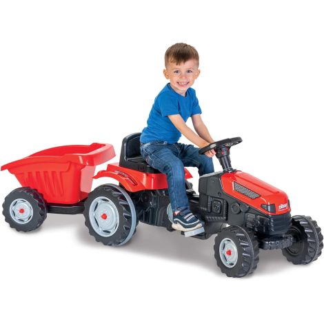 Tractor cu pedale Pilsan Active si remorca