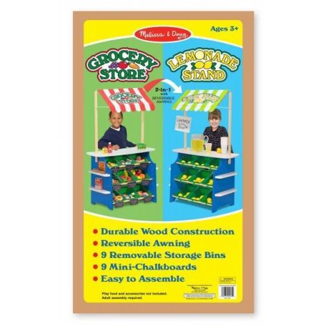 Stand Supermarket Lemn Melissa&Doug Educativ - imagine 7