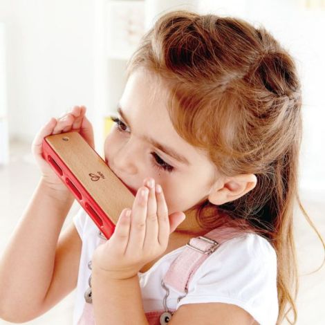 Muzicuta Hape din Lemn pentru Copii | Jucarie Educativa - imagine 2