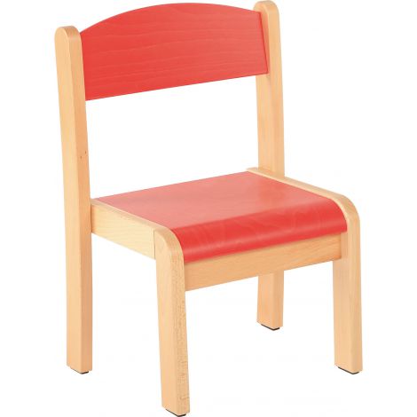 Scaun Rosu Marime 4 Moje Bambino cu Fetru