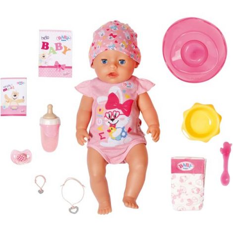 BABY born Papușă cu Suzetă Magică 43cm Zapf - imagine 10