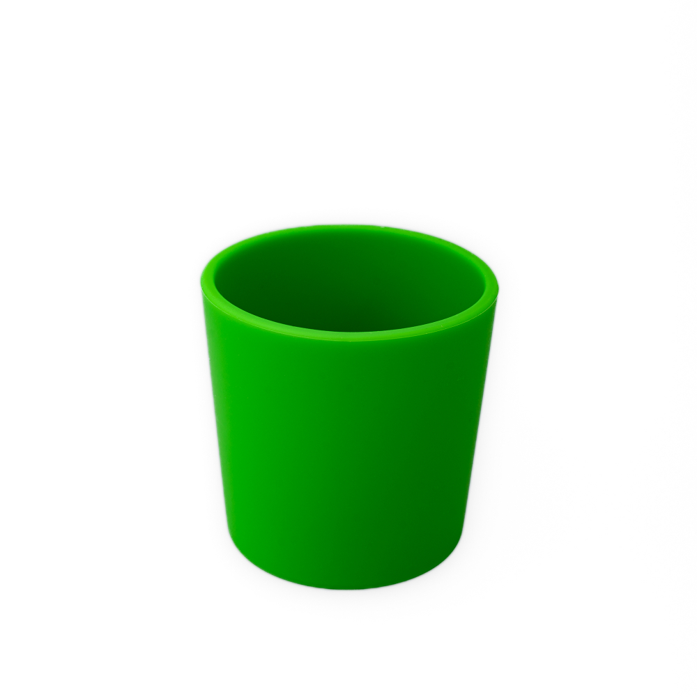 Pahar Oaki Silicon 180ml Verde | Antialunecare & Sigur
