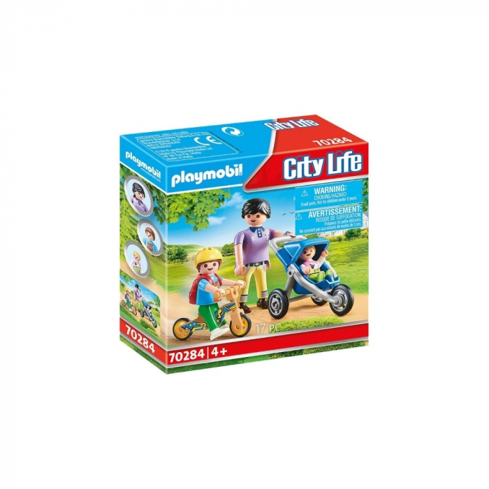 Playmobil Mama cu Copii - Jucărie Creativă