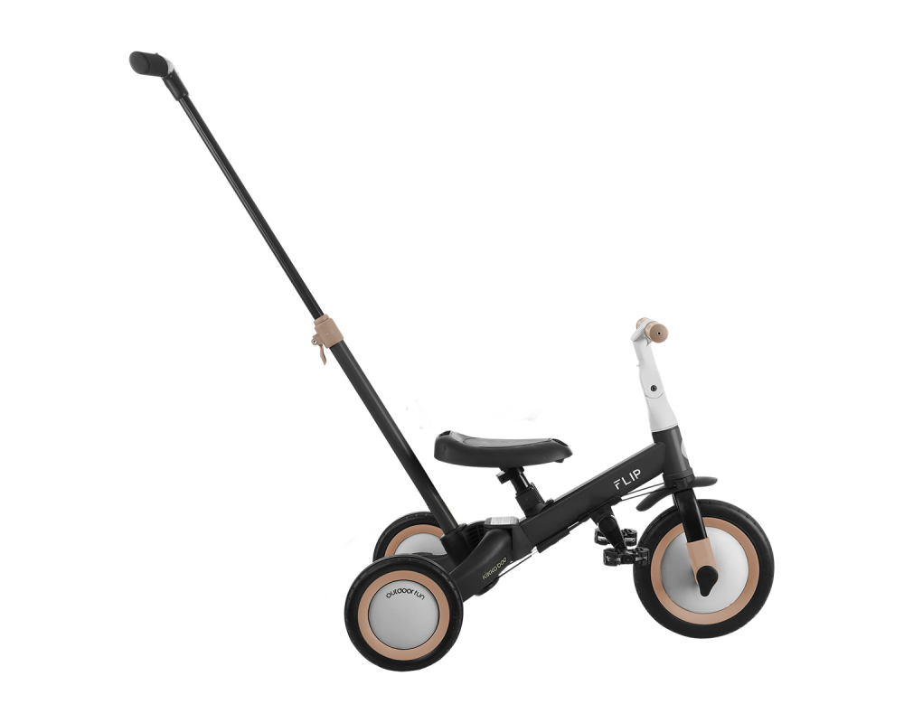 Tricicleta KikkaBoo Flip 5-in-1, Neagră - imagine 7
