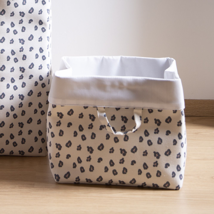 Cos Depozitare Pânză Childhome Leopard 32x32x29 cm