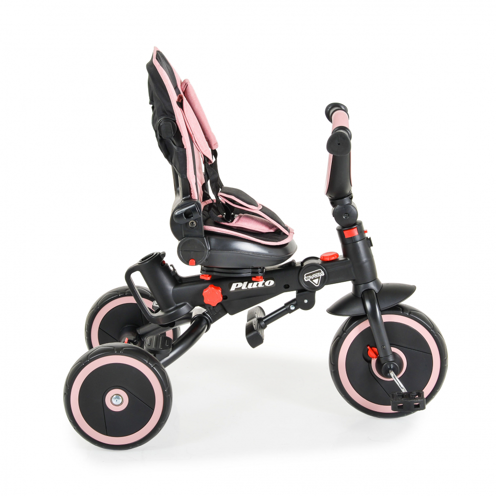 Tricicleta Byox Pluto Pink Pliabila cu Scaun Rotiv - imagine 6