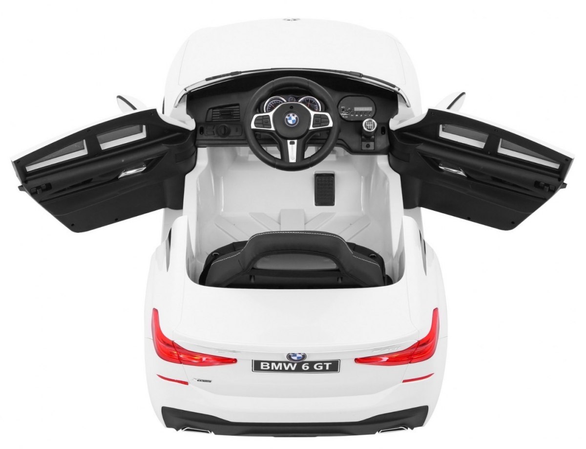Masinuta Electrica BMW GT 640i Alb | Autokids - imagine 8