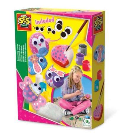 Set Creativ Pictat Pietre - Ses Creative