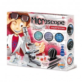 Microscop Buki 30 Experimente, Metalic, x1200
