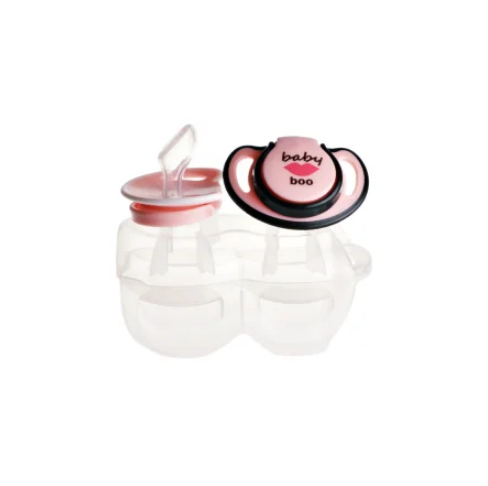 Set Suzete Minut Baby cu Cutie Sterilizare - imagine 2