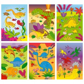 Galt Water Magic Dinozauri - Carte Colorat Reutilizabilă - imagine 2