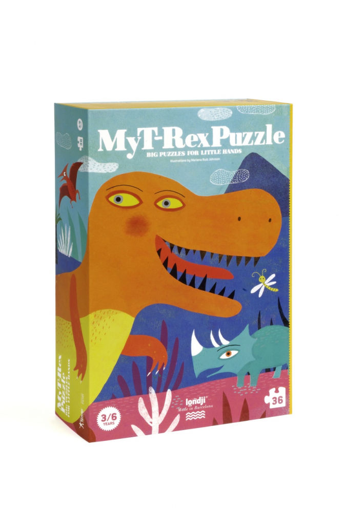 Puzzle Dinozaurul meu T-Rex Londji | Educațional