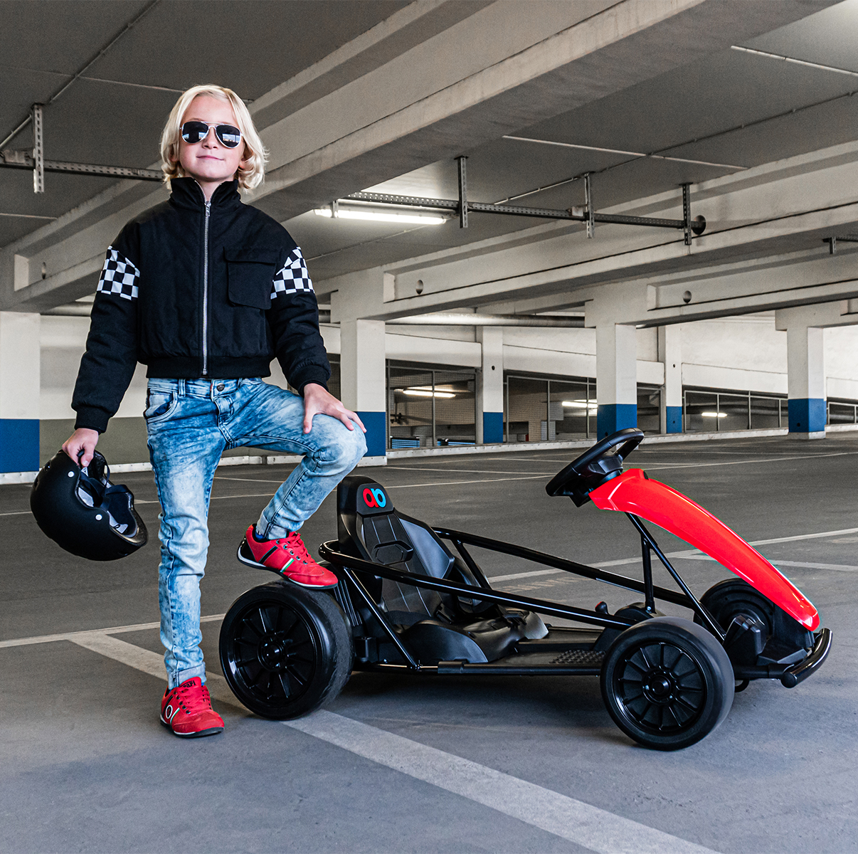 Kart Electric FX1 Drift Master 24V Rosu - imagine 7