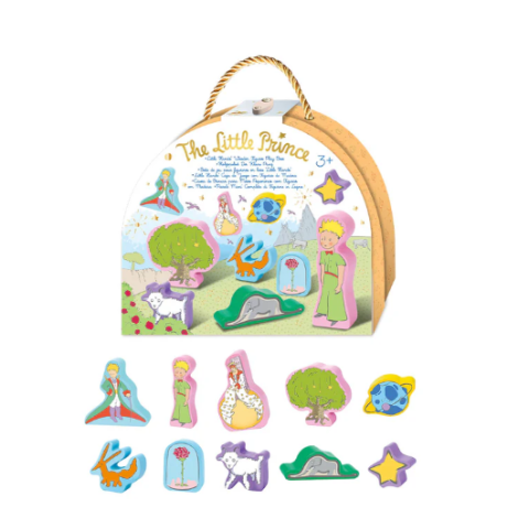 Set Figurine Micul Print Avenir - Jucărie Lemn - imagine 2