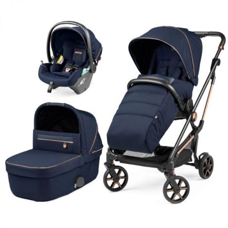 Carucior 3 in 1 Peg Perego Vivace Blue Shine