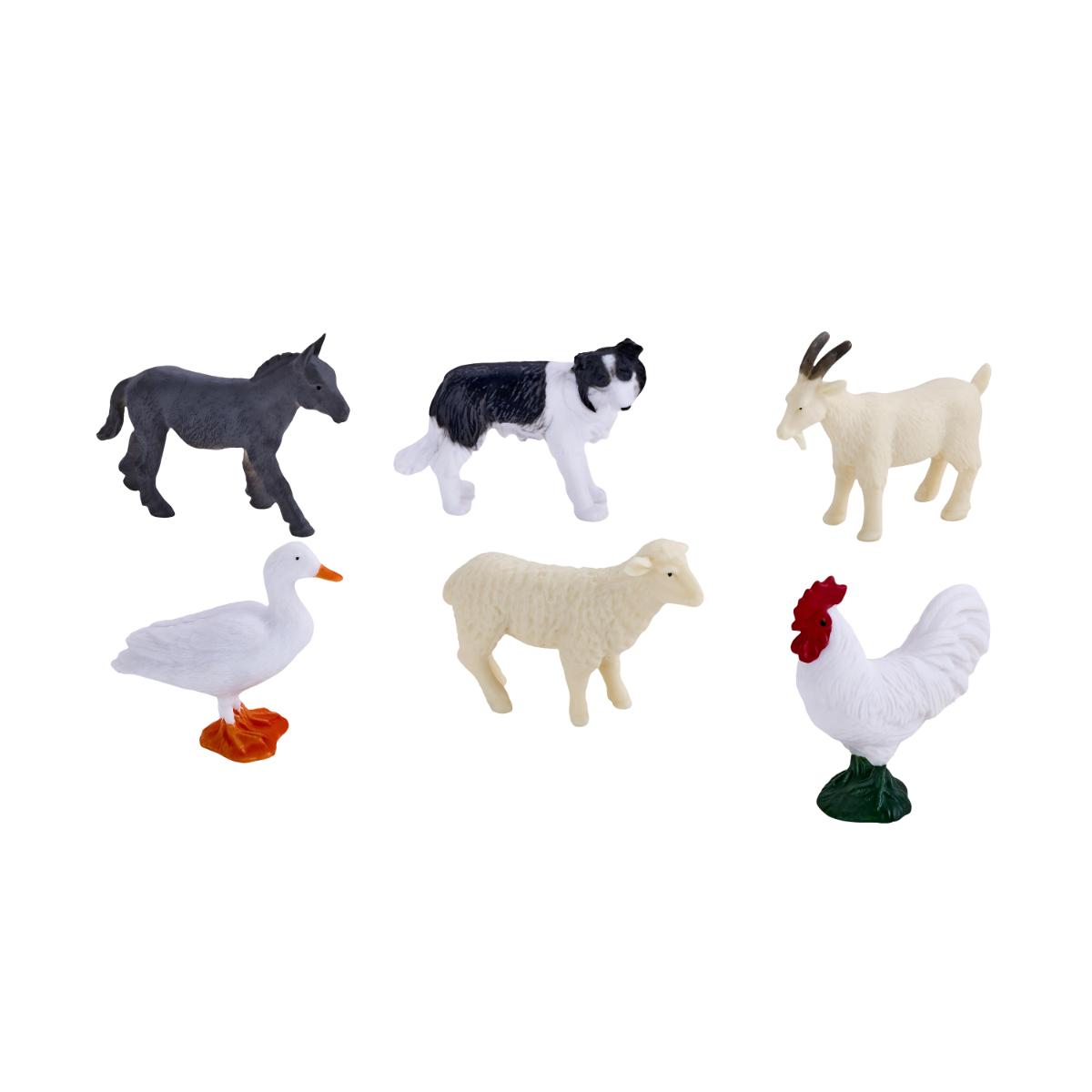 Set 6 Figurine Mojo Farmland - Joc Educativ