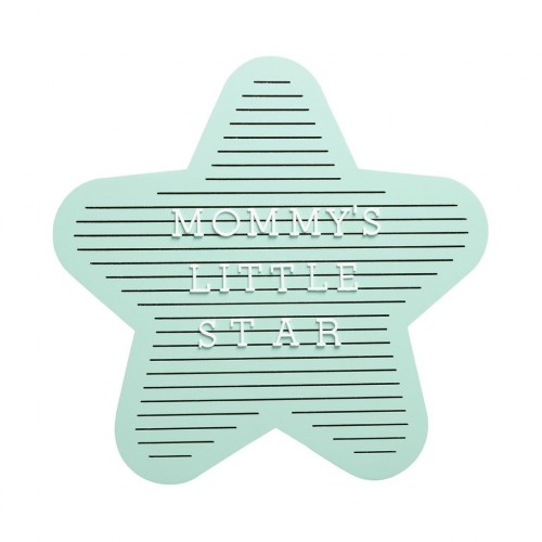 Tablă Decorativă Pearhead Stea cu Litere Personalizate - imagine 5