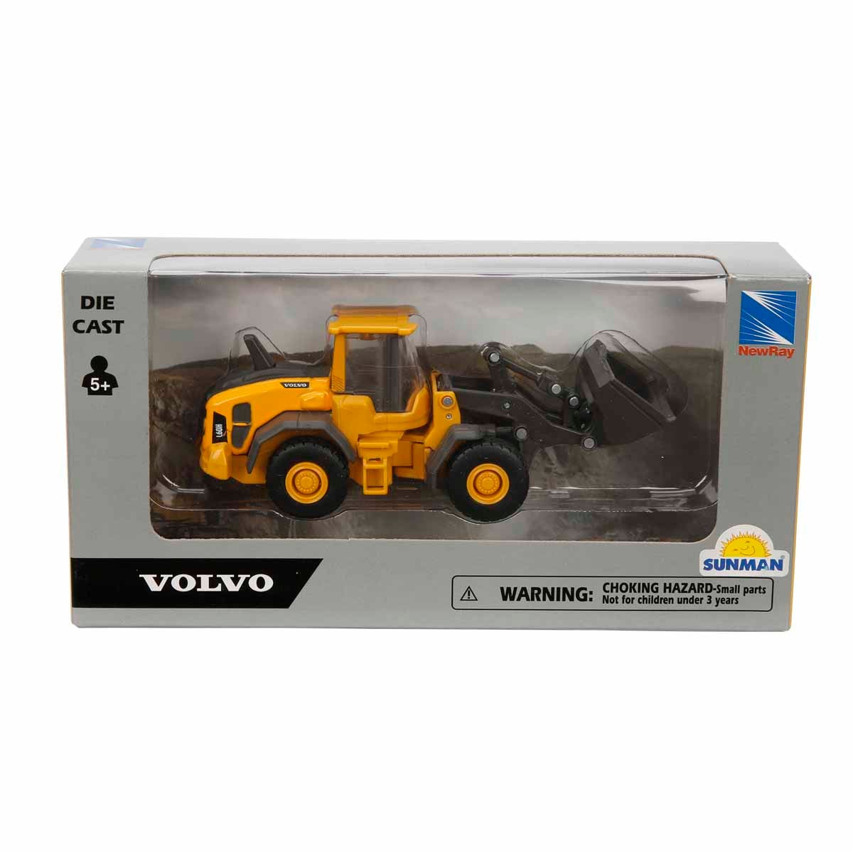 Buldozer Volvo New Ray 1:50 Metalic
