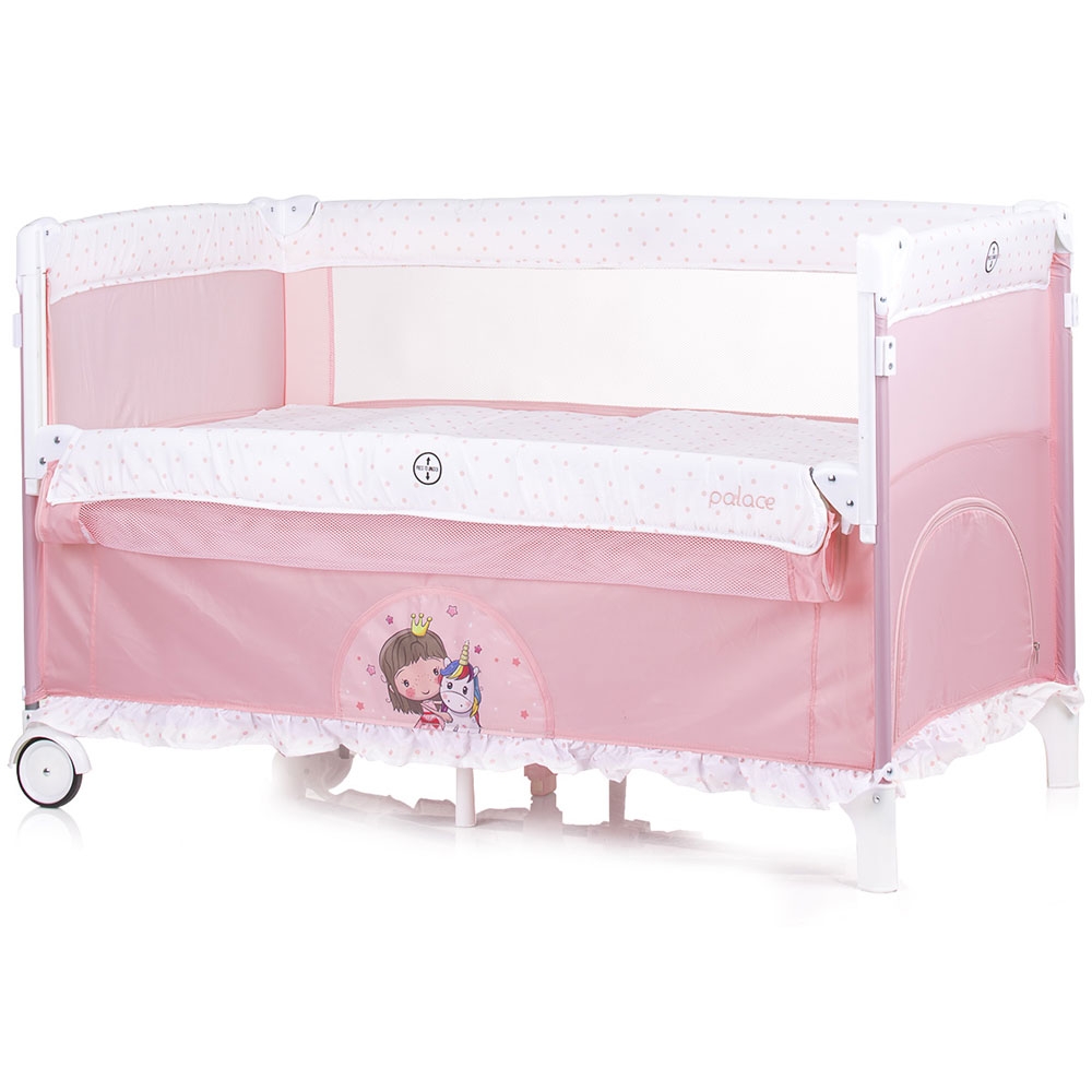 Patut pliabil Chipolino Palace Princess cu saltea - imagine 4