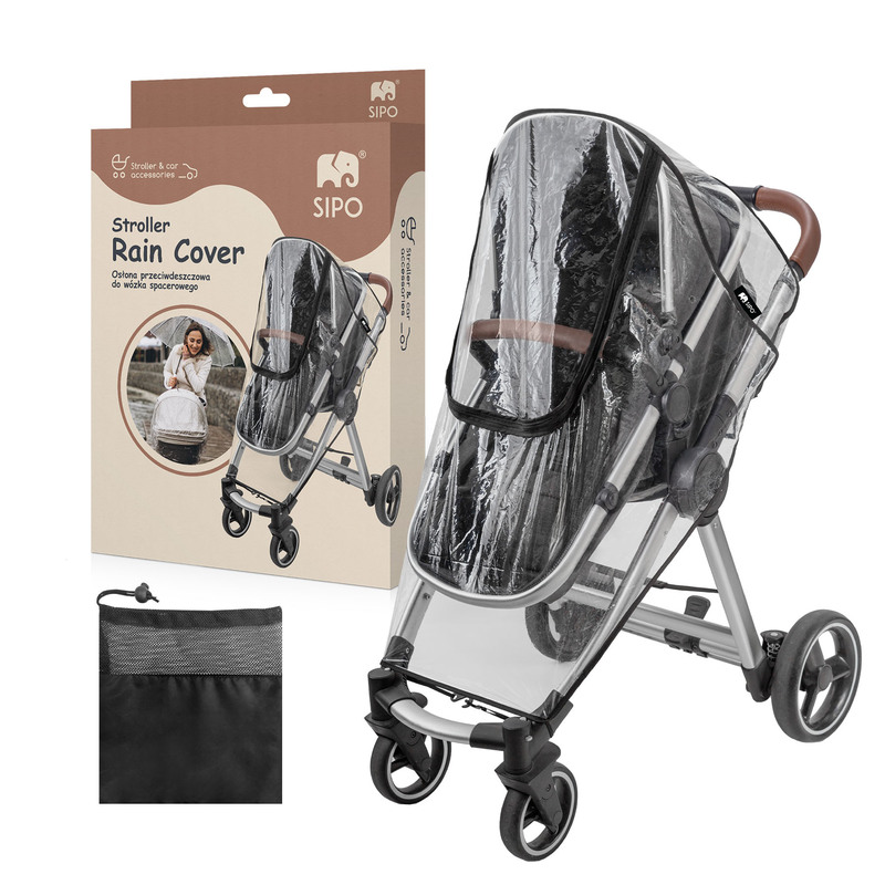 Husă Ploaie Carucior Sipo - Protecție Completă - imagine 5
