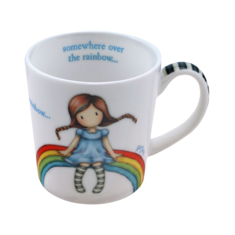 Cană Mică Gorjuss Rainbow Heaven | Design Original - imagine 3