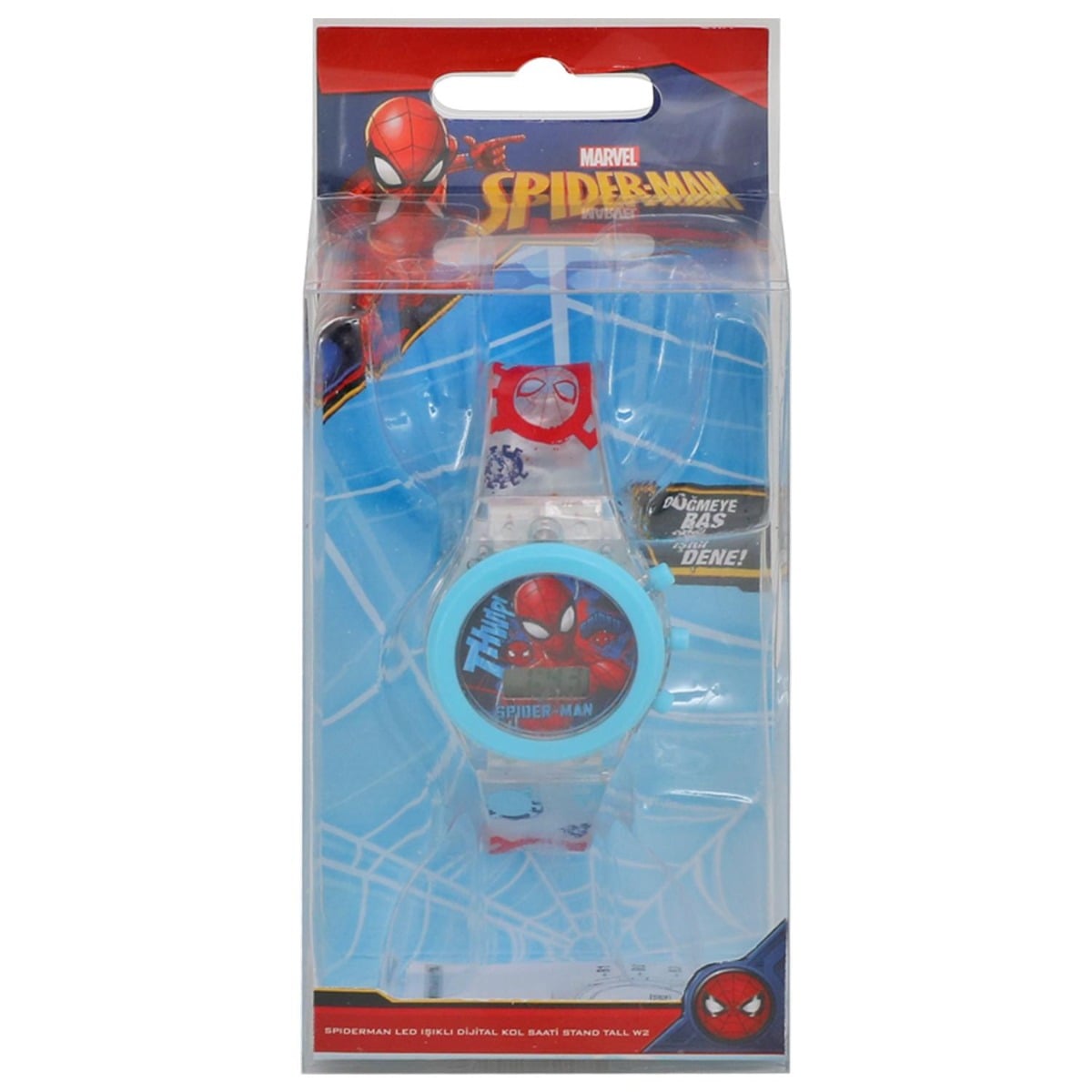 Ceas Digital Spiderman cu Lumini LED