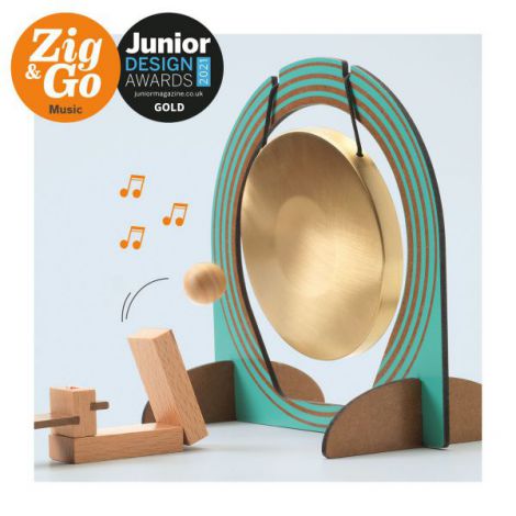 Djeco Zig & Go - Joc Constructie Muzical, 52 Piese - imagine 3