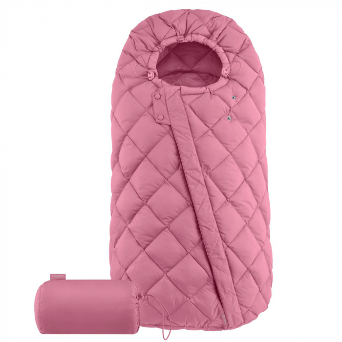 Sac Iarnă Cybex Snogga 2 Magnolia Pink | Căldură Premium
