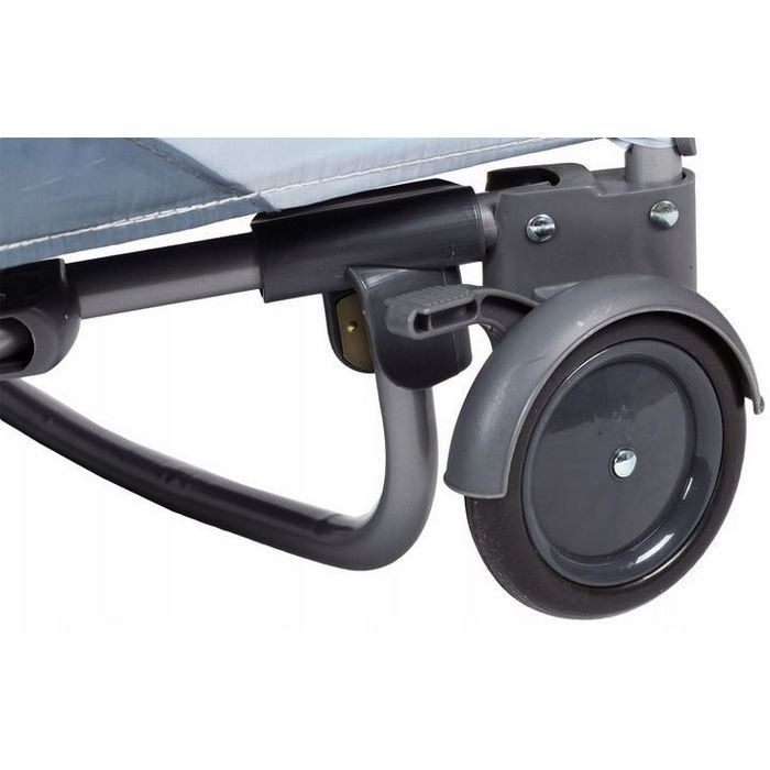 Patut pliant Ecotoys 625A cu functie leganare - imagine 6