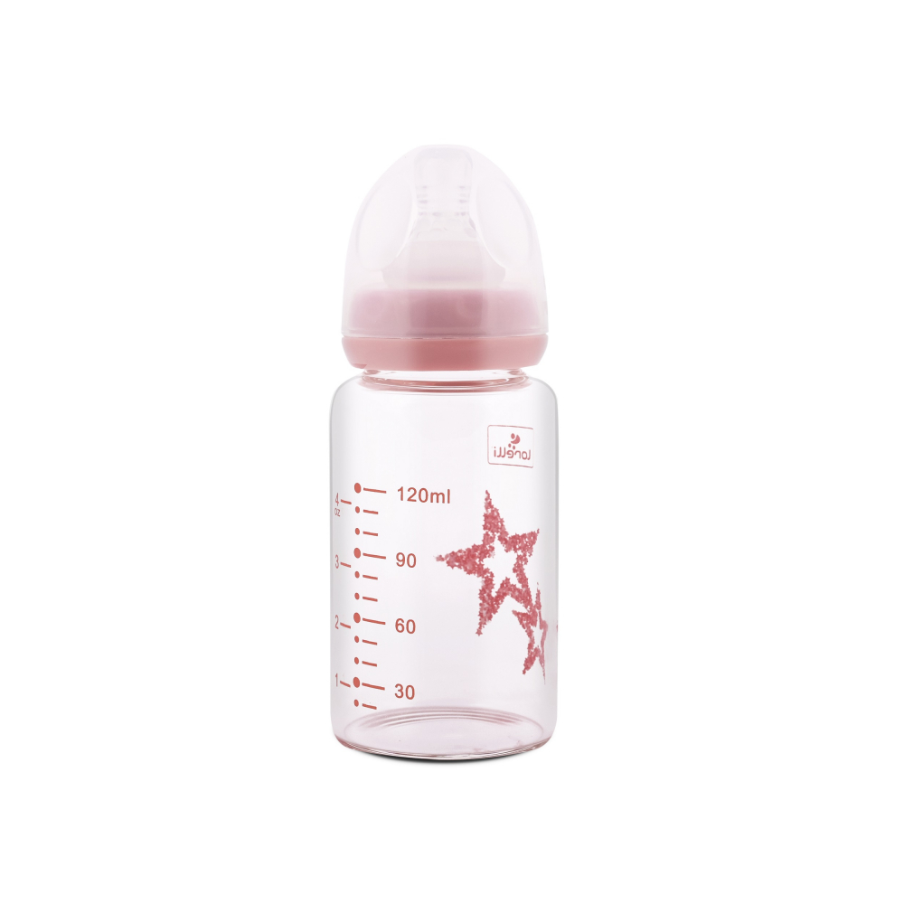 Biberon Lorelli 120ml Pink Anticolici - imagine 2