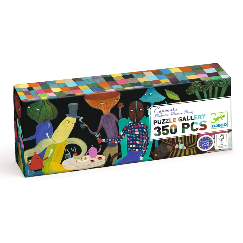 Puzzle Caponata 350 piese Djeco - Artă și distracție