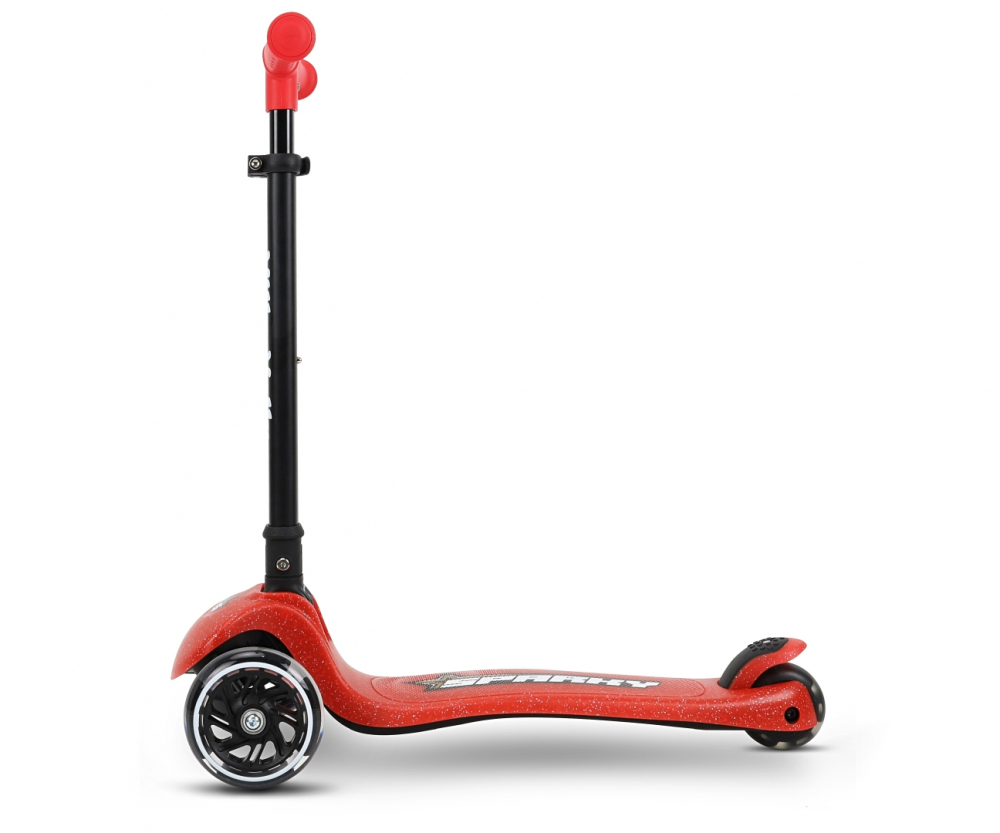 Trotineta Milly Mally Sparky Red Pliabilă cu LED - imagine 2