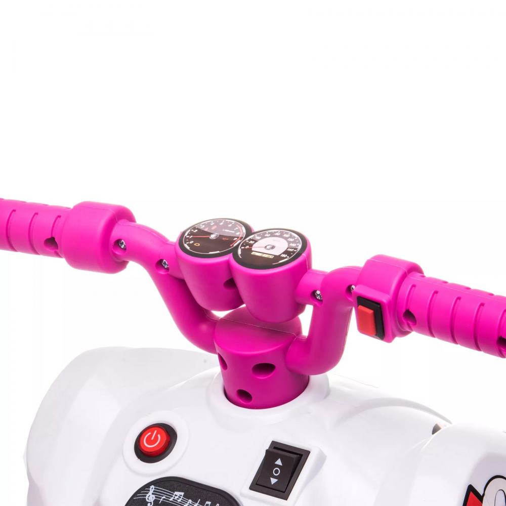ATV Electric Nichiduta PinkWhite 35W - Copii 3+ - imagine 2