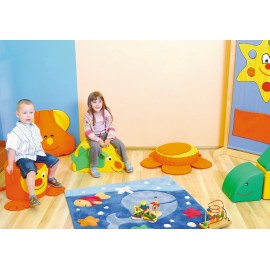 Taburet Floare Meadow Moje Bambino | Design Modern - imagine 4