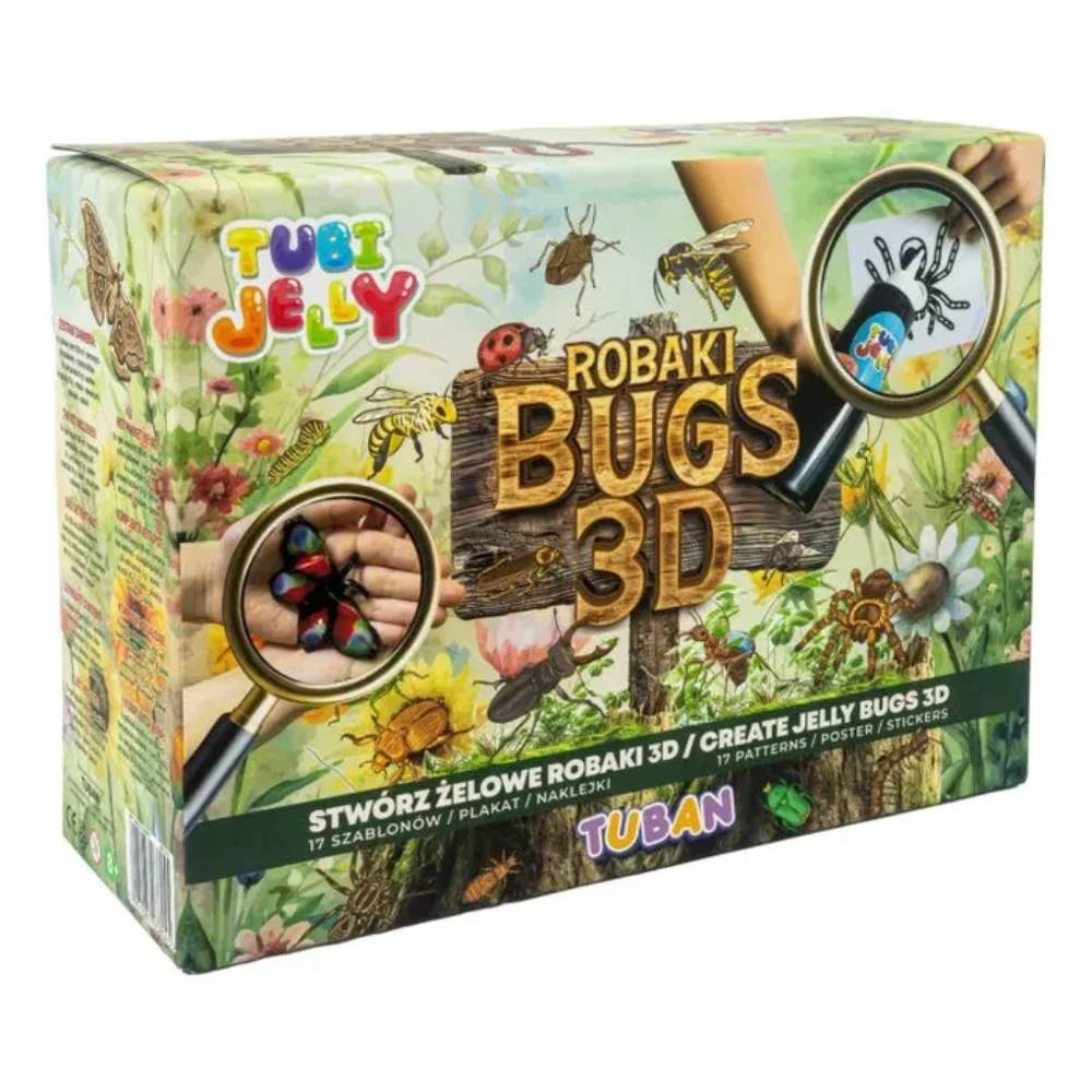 Set Gel Modelator Insecte Tuban, 6 Culori