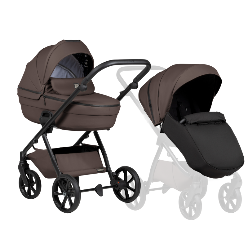Carucior 2 in 1 Tutis Uno - Piele Premium - imagine 5