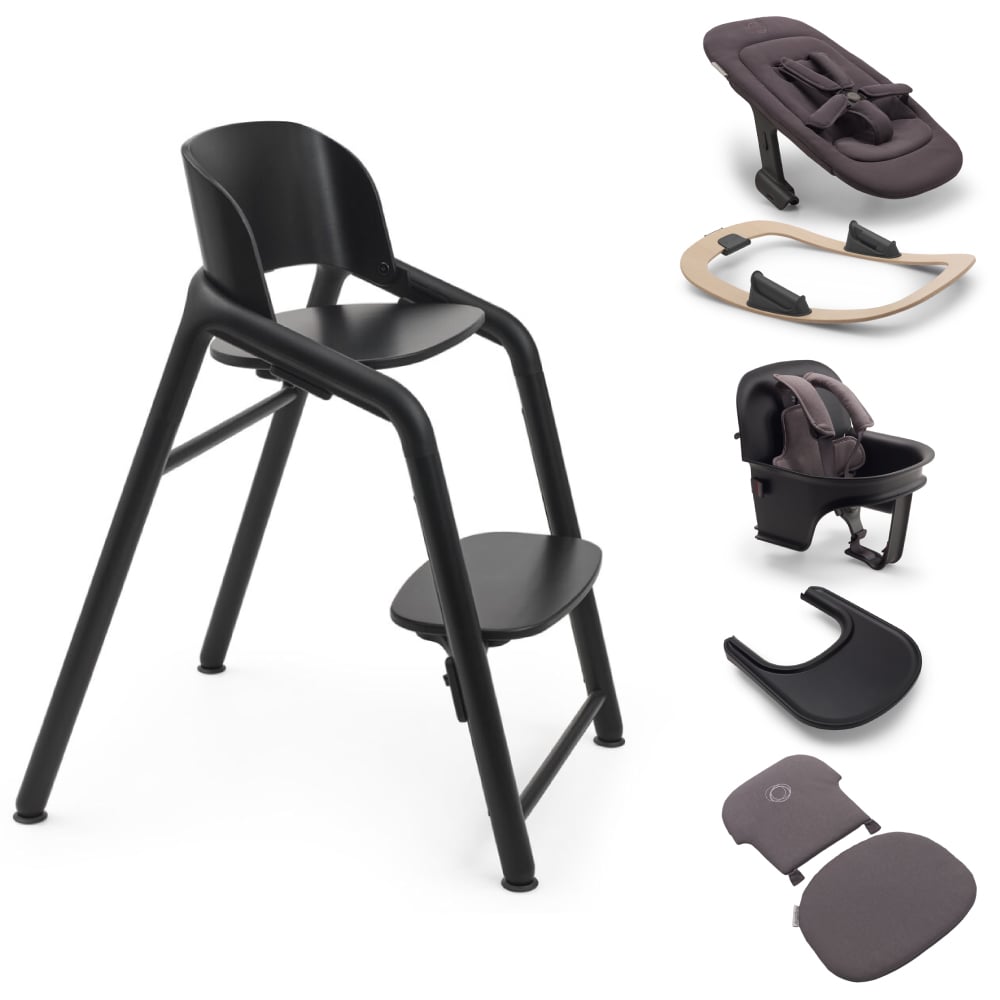 Scaun Bugaboo Giraffe 6 in 1 Black, Ergonomic