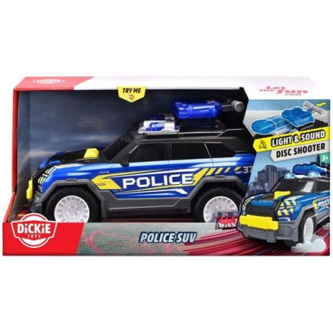 Mașină de Poliție Dickie Toys cu Lumini și Sunete - imagine 10