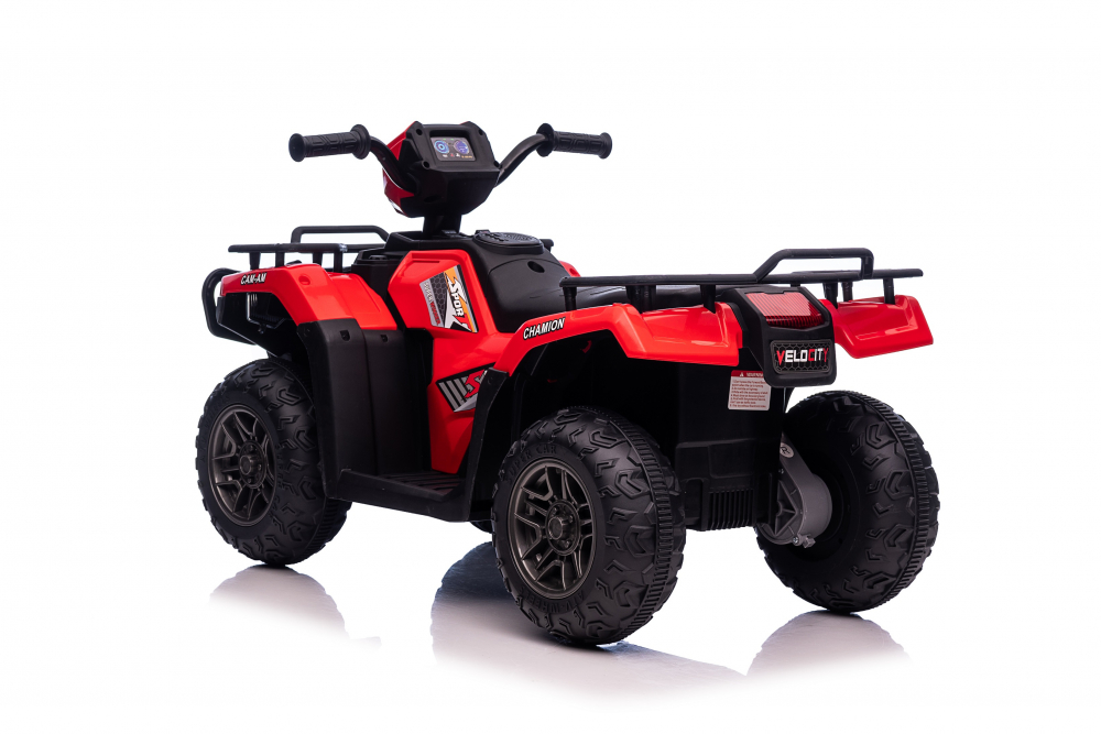 ATV Electric Nichiduta Red 12V cu Scaun Piele - imagine 8