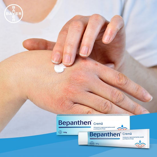 Bepanthen Crema Hidratare Profunda Bayer 100 g - imagine 2