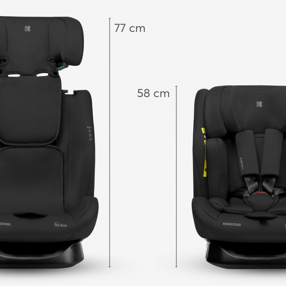 Scaun auto KikkaBoo i-Explore 2 i-SIZE, 40-150 cm - imagine 8