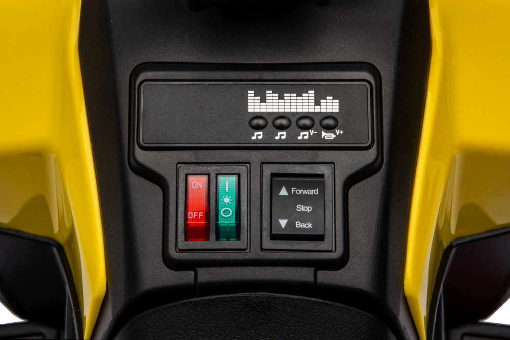 ATV Electric Leantoys Copii Galben 35W - imagine 2
